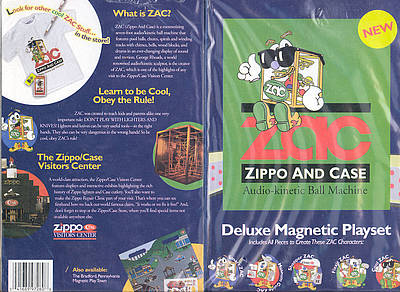 ZAC - Zippo And Case Deluxe Magnetic Playset