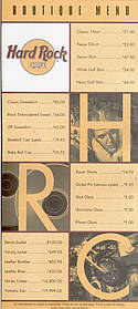 Pricelist Merchandise 1997