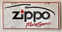 Zippo Motorsports License Plate