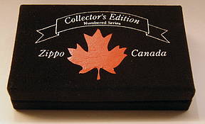 Zippo Canada - Final Production Run Box