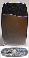 ZippoBLU Dusted Chrome